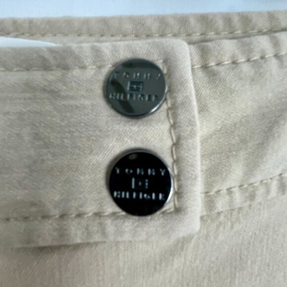 Vintage Tommy Hilfiger Bootcut Sport Stretch Tan Chino Pants Khaki Size 10 - Picture 6 of 12